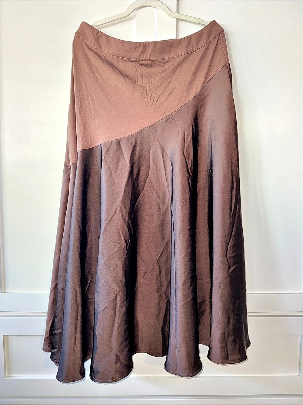 Anewsta Color Block Maxi Skirt Size XL (44/12)